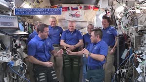 Recientemente: Cambio de mando a bordo de la estación espacial - 08/10/21